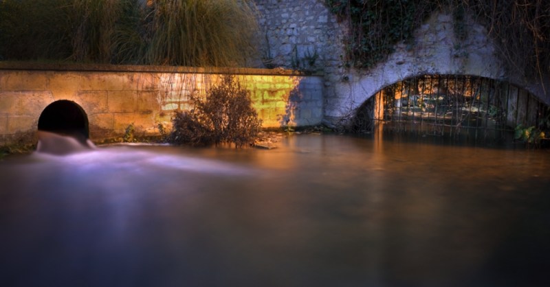 Stream in Chantilly forest
