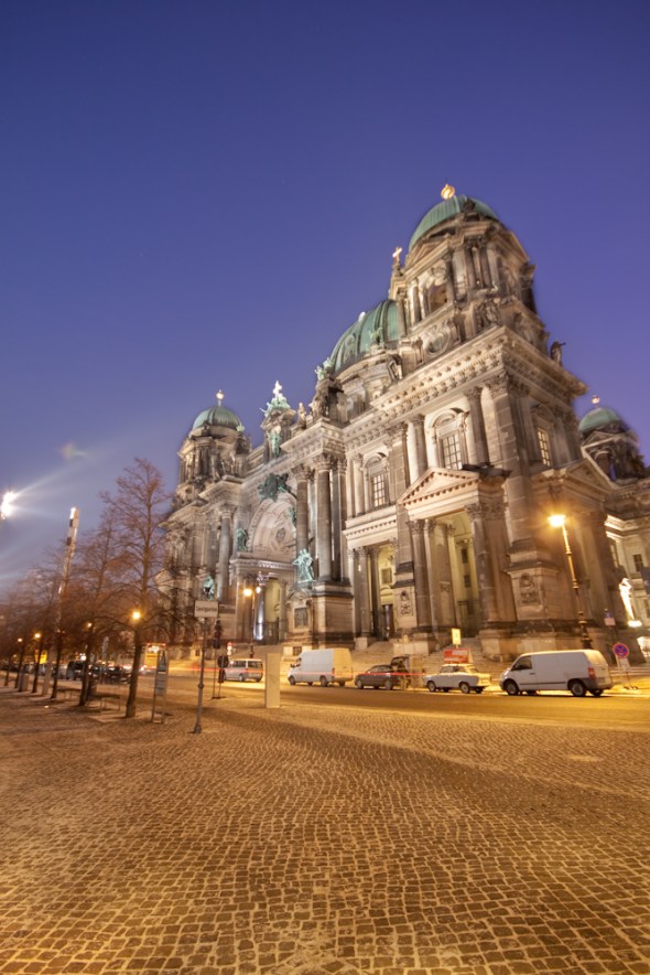 Berliner Dom with an angle
