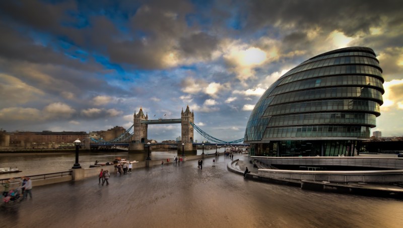 London City Hall and Tower Bridge