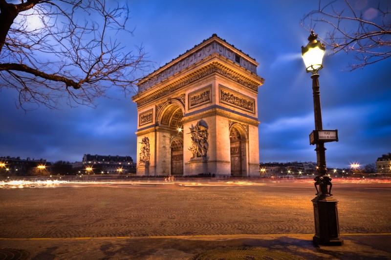 Arc de Triomphe in winter - Martin Soler Photography