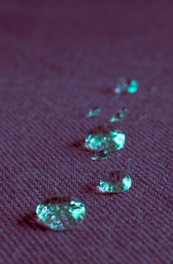 Drops on Cloth