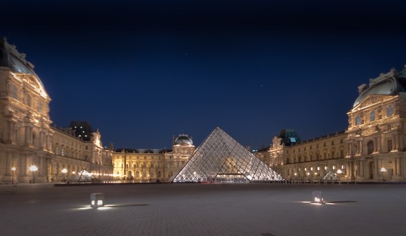 Lonely at the Louvre