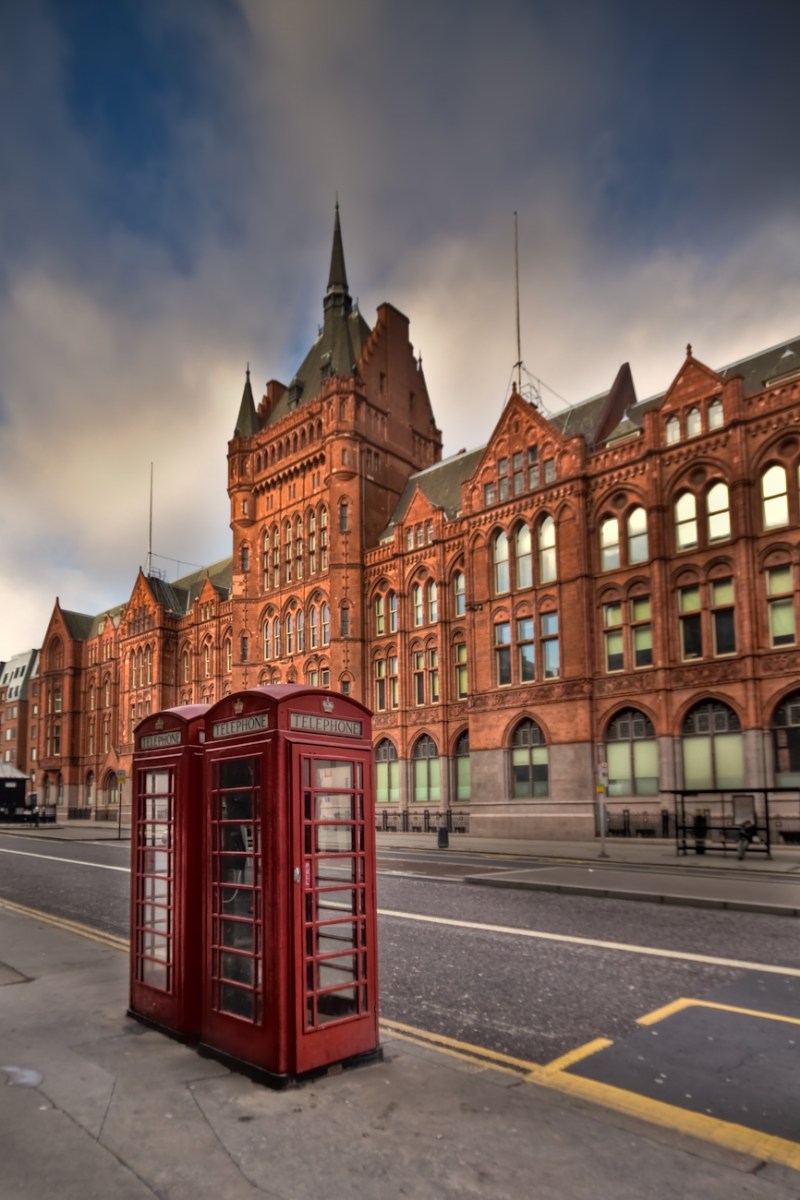 Phone box by High Holborn