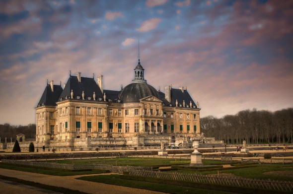 Chateau Vaux le Vicomte HDR image