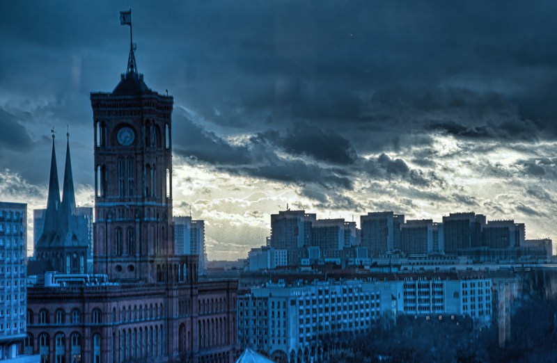 Berlin on Fire HDR photo